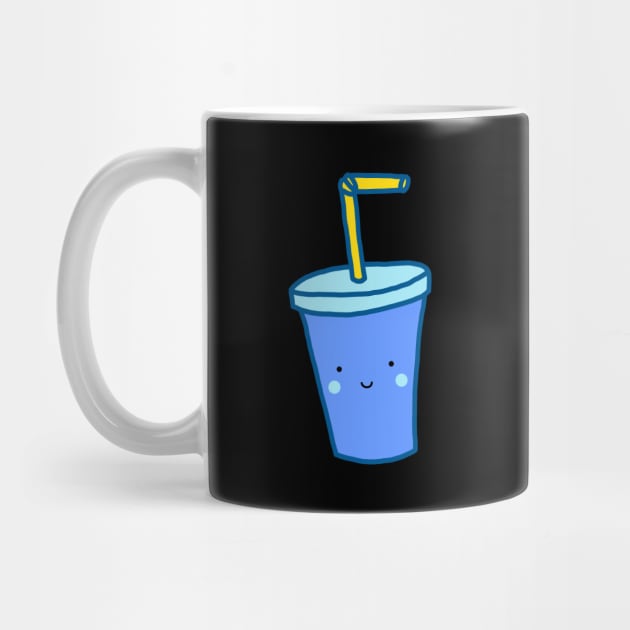 Kawaii Drink (blue) by designminds1